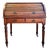 Victorian Tambour Roll-Top Maple and Brass Desk For Sale