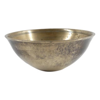 Danish Art Deco Bronze Bowl by Just Andersen, 1920s For Sale