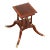 Craftique Regency Style Banded Mahogany Side Table For Sale