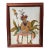 French Chinoiserie Style Singerie Monkey Painting For Sale
