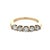 14k Yellow Gold 1.03 Total Carat Diamond Band, Size 6.5 For Sale - Image 10 of 12