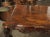 Circa 1870 French Walnut Wood Center Table With Rams’ Heads and Fleur De Lys For Sale - Image 9 of 13