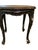 Italian 18th Century Venetian Green Hand Painted Floral Side Table For Sale - Image 3 of 4