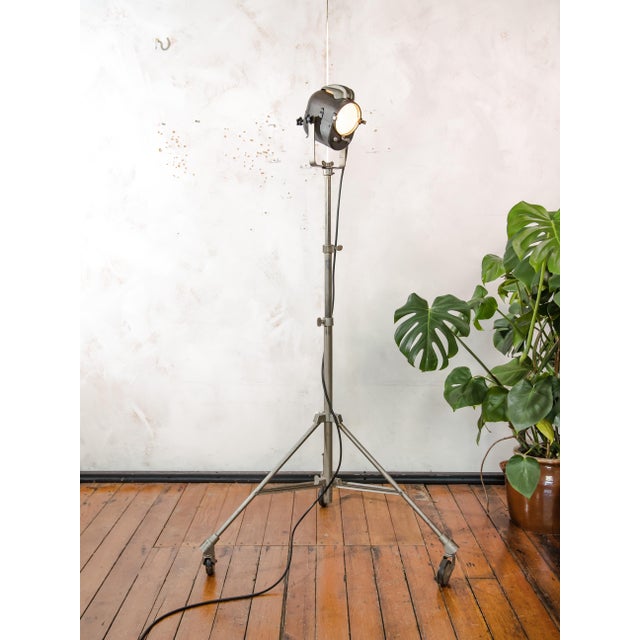 Fresnel Theater Projector Floor Lamp from Lita, France, 1950s For Sale - Image 14 of 18