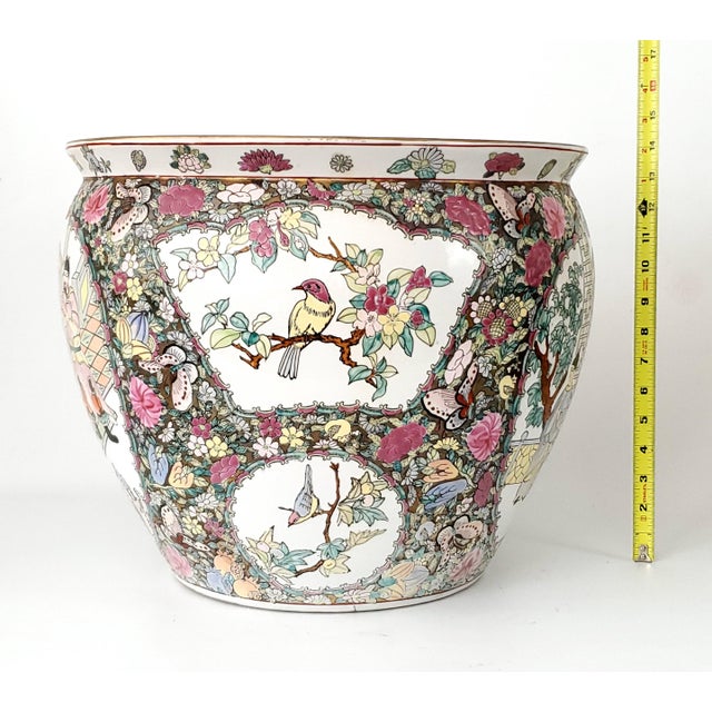 Planter Fishbowl Goldfish Gold Fish Bowl & Stand For Sale In Miami - Image 6 of 14