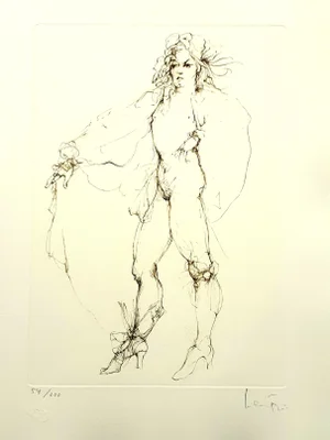 Leonor Fini - Fearless - Original Handsigned Lithograph 1986