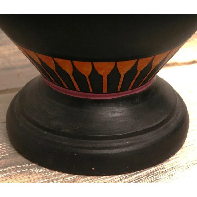 1990s Greek Handmade Pottery Achilles Ajax Playing Pessous For Sale In New York - Image 6 of 6