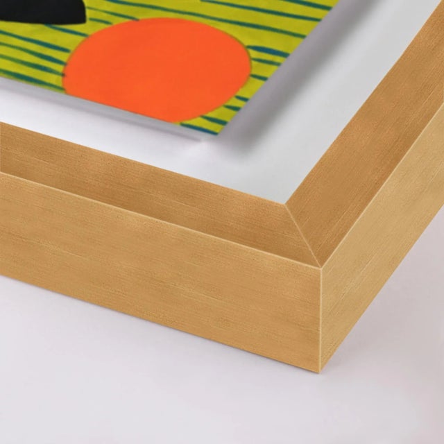 DESCRIPTION: Vase with Oranges by Jelly Chen in Gold Frame, XS Art Print SPECIFICATIONS: Type: Giclée Art Print on Matte...