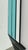 Vintage Geometric Mirror in Blue and Dark Gray Smoked Glass, 1980s For Sale - Image 6 of 7