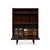A truly distinctive piece, this vintage Danish Mid-Century Modern hutch/bar is sure to be a conversation starter. The...