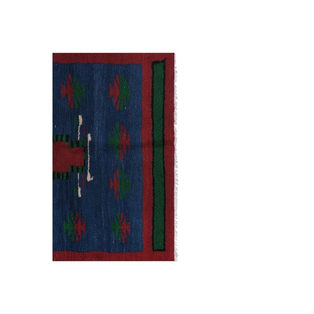 Mid-Century Modern Turkish Karapinar Tulu Rug 3'7'' X 5'3'' For Sale - Image 3 of 11