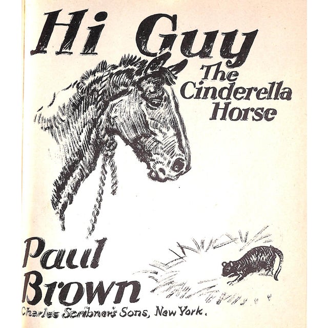 Original 1944 Pencil Drawing From Hi, Guy! The Cinderella Horse by Paul Brown 38 For Sale In New York - Image 6 of 6