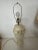 Stone Antique Alabaster Table Lamps- a Pair For Sale - Image 7 of 11