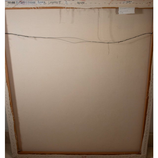 Early 21st Century Florence Putterman (1927-2021) - Acrylic & Sand on Canvas For Sale - Image 5 of 6