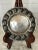 This is a rare piece of sterling by famous mexican silversmith company Sanborn. This beautiful repousse dish measures 4.5...