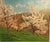 Hecht Paul Richard, Cherry Blossom Witzenhausen Landscape, 1943, Oil Painting For Sale - Image 12 of 12