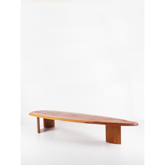 French Wooden Coffee Table, 1960s For Sale - Image 4 of 9