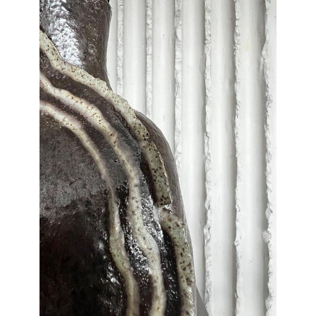 Handmade Ceramic Table Lamps, 1970s, Set of 2 For Sale - Image 4 of 8