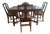1920s Beautifully Restored Jacobean Dining Table and Chairs For Sale