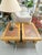 Brutalist Oak Side Tables with Terracotta Tiles, 1950s, Set of 2 For Sale - Image 11 of 12