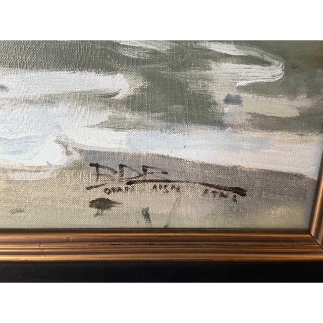 Roger Dale Brown Opa Master Signed Original Oil "Breaking Through" For Sale - Image 4 of 4