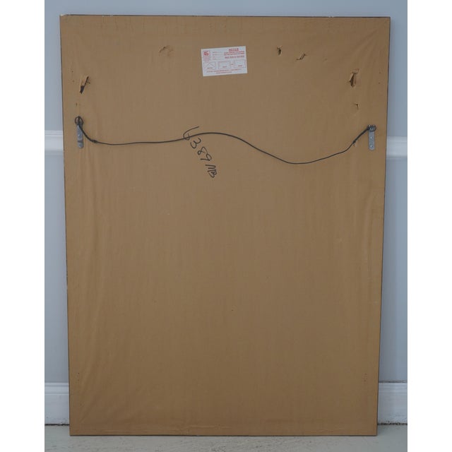 Friedman Brothers Black & Gold Chinoiserie Rectangular Wall Mirror For Sale - Image 10 of 11