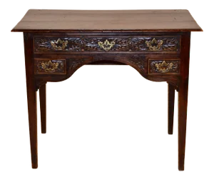 18th C English Oak Lowboy