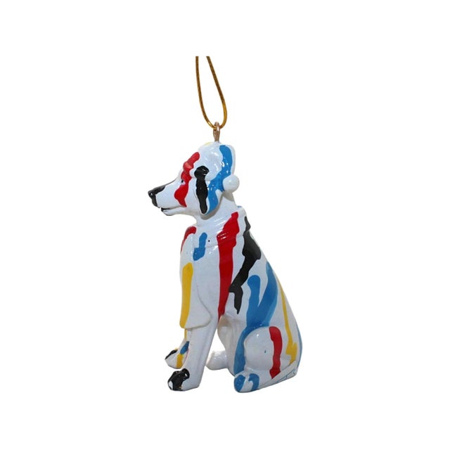 Hand Painted and sculpted, this adorable Weimaraner dog ornament is a fantastic addition to your tree. Our Weimaraner dog...