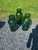 Antique Green Large German Pickling Jars -Set of 3 For Sale In Philadelphia - Image 6 of 12