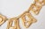 Vintage Gold Plated Sculptural Abstract Collar Necklace and Cuff Bracelet Set, Pair Of For Sale In Miami - Image 6 of 10