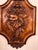 Traditional Antique Ceramic Masquerade Shield Wall Hanging For Sale - Image 3 of 12