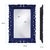 Navy Blue Barcelona Mirror - Glossy Navy For Sale - Image 8 of 9