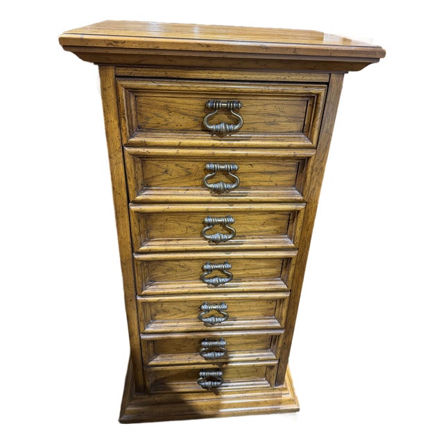 Late 20th Century Drexel Heritage Spanish Revival "Valero" Chest of Drawers For Sale