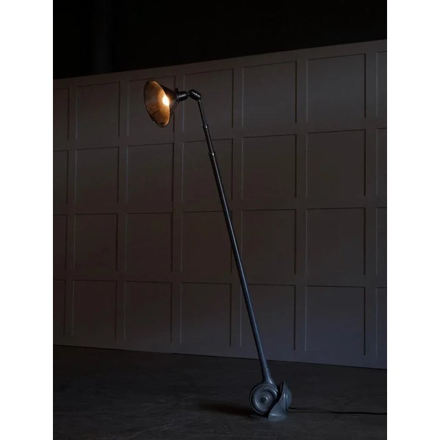 Industrial Triplex Wall Lamp attributed to Johan Petter Johansson, Sweden, 1940s For Sale - Image 4 of 12