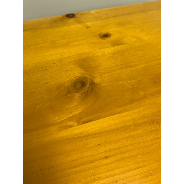 Vintage Lane Furniture Pine End Table / Nightstand For Sale - Image 9 of 11