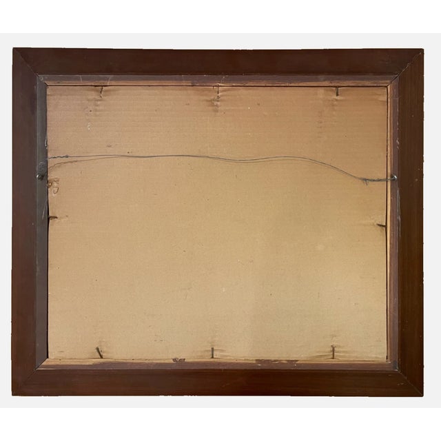 American Americana Wall Art - Bicentennial Era Betsy Ross Embroidered Folk Art For Sale - Image 3 of 9