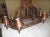 Rustic American Copper Style Chandelier For Sale - Image 4 of 5