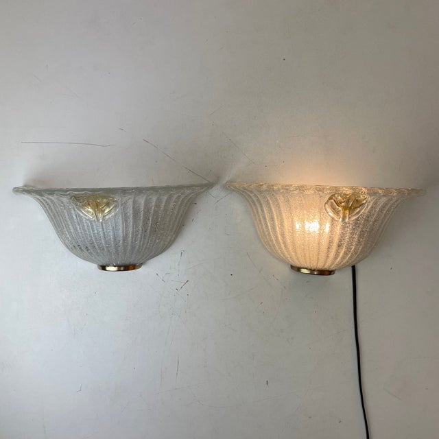 Murano Graniglia Wall Lamps from Italamp, Italy, 1980s, Set of 2 For Sale - Image 17 of 17