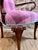 Southwood & Co. 1980s Pair of Rococo Style Upholstered Dining Chairs in Harris Tweed For Sale - Image 4 of 12