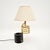 Vintage Italian Marble and Brass Table Lamp by Banci Firenze, 1970s For Sale - Image 12 of 12