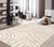2020s Pasargad Home Edgy Ivory Area Rug, 9' 9'' X 13' 9'' For Sale - Image 5 of 5