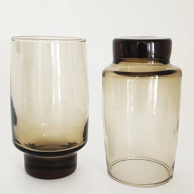 1970s 1970s Libbey Glass Tawny Accent Highball Tumblers, Set of 8 For Sale - Image 5 of 10