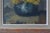 Still Life with Yellow Flowers in a Vase, Ca. 1930-1950, 1920s, Oil on Canvas & Wood For Sale - Image 6 of 11
