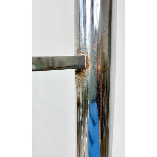 Chrome & Glass Chandelier Pendant by Gaetano Sciolari, Italy, 1960s For Sale - Image 12 of 13