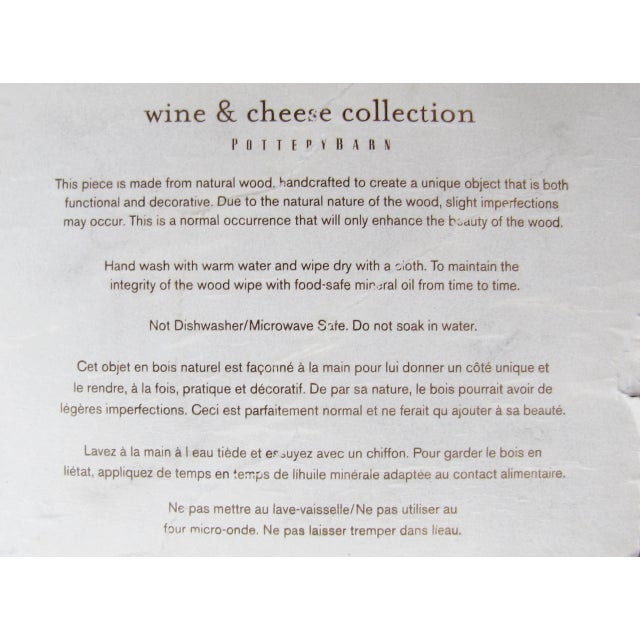 Late 20th Century Farmhouse Chic Charcuterie / Cheese Boards, Pair For Sale - Image 5 of 7