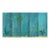 Hand Painted Teal Tropical Chinoiserie Jungle Animal Mural Panel For Sale