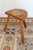 Rustic Wooden Tripod Stool with Half-Moon Seat, 1960s For Sale - Image 4 of 6