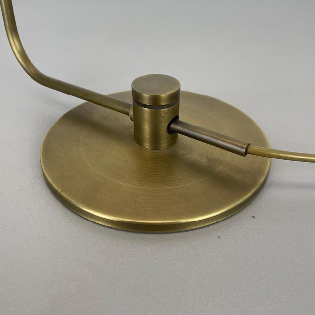 Brass Table Light attributed to Rosemarie & Rico Baltensweiler, Switzerland, 1970s For Sale - Image 13 of 18