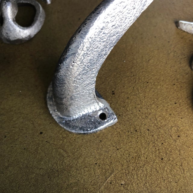 1980s 1980s Nautical Hooks - Set of 3 For Sale - Image 5 of 8