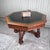 A superb quality victorian gothic revival octagonal library or centre table, stamped to one drawer by the renowned...